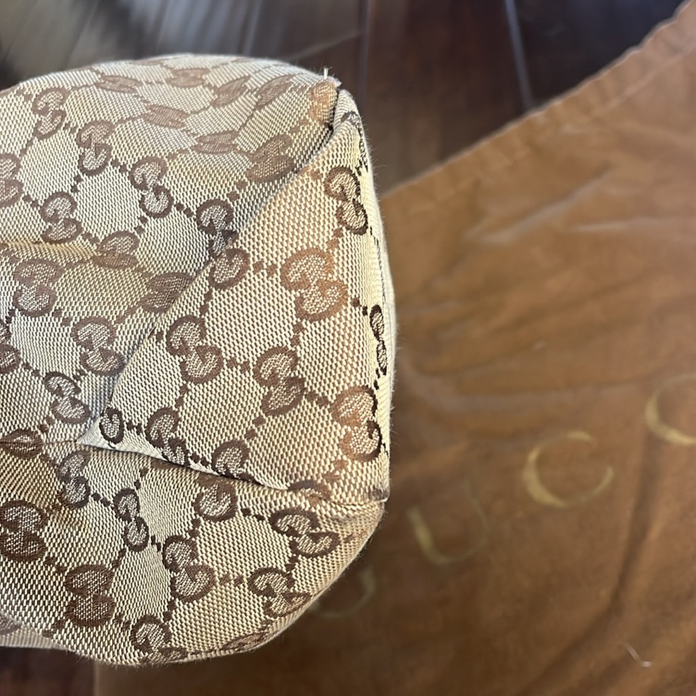 Gucci Monogram Horsebit Boho Bag - Picture 9 of 14